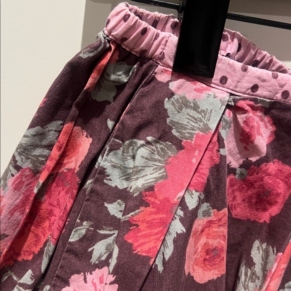 Mini Boden Floral Skirt Size 9-10 - Picture 3 of 10